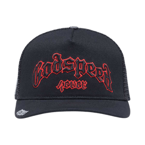 Godspeed Forever Trucker Hat 'Black/Red'