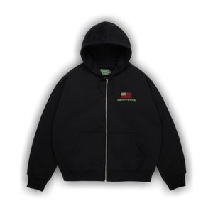 Denim Tears Pan African Zip Hoodie 'Black'
