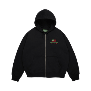 Denim Tears Pan African Zip Hoodie 'Black'