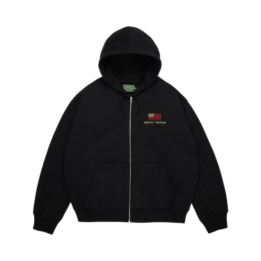 Denim Tears Pan African Zip Hoodie 'Black'