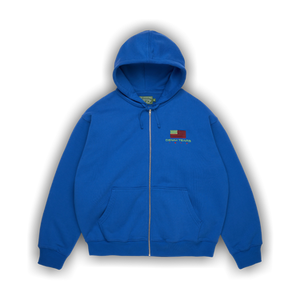 Denim Tears Pan African Zip Hoodie 'Blue'