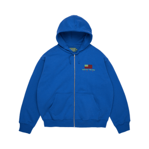 Denim Tears Pan African Zip Hoodie 'Blue'