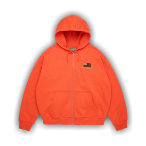 Denim Tears Pan African Zip Hoodie 'Orange'
