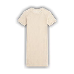 Aimé Leon Dore Open Mesh Mini Dress 'Pristine'