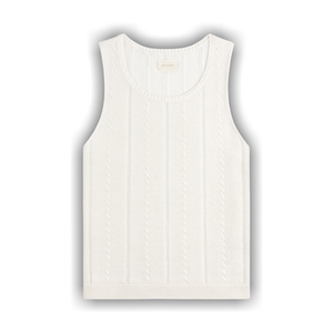 Aimé Leon Dore Pointelle Tank Top 'Pristine'