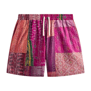 Kith &Kin Tal Patchwork Short 'Pink/Multicolor'
