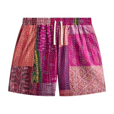 Kith &Kin Tal Patchwork Short 'Pink/Multicolor'