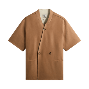 Kith &Kin Linen Viscose Twill Mathis Shirt 'Strand'
