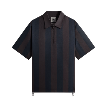 Kith &Kin Montis Quarter Zip Faille Shirt 'Cosmos'