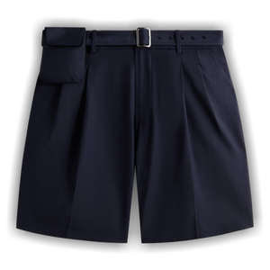 Kith &Kin Tropical Wool Emrys Pleated Short 'Nocturnal'