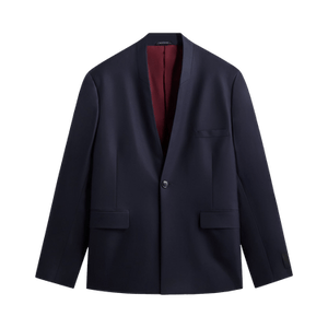 Kith &Kin x Giorgio Armani Cropped Collarless Jacket 'Blue/Navy'