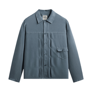 Kith &Kin Garment Dyed Silk Collared Yardley Shirt 'Ovation'