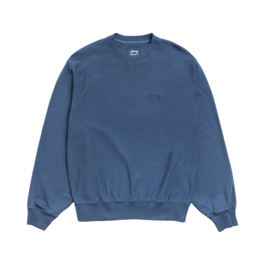 Stussy Lightweight Terry Crew 'Blue'