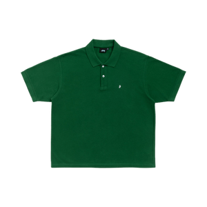 Stussy Classic Pique Polo 'Pine'