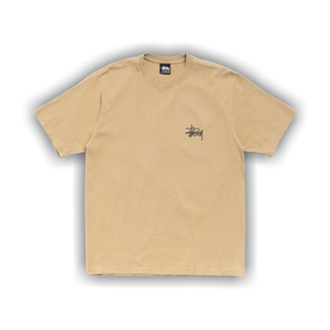 Stussy Big Dog Stone Washed Tee 'Khaki'