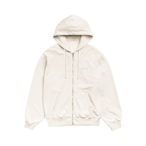 Stussy Lightweight Terry Zip Hoodie 'Stone'