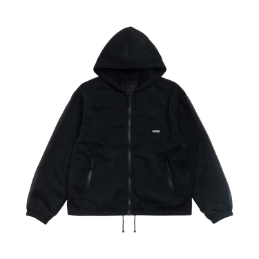 Stussy Layered Mesh Hooded Jacket 'Black'