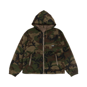 Stussy Layered Mesh Hooded Jacket 'Woodland Camo'