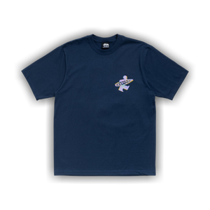 Stussy Dot Surf Puff Print Tee 'Navy'