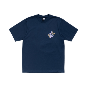 Stussy Dot Surf Puff Print Tee 'Navy'