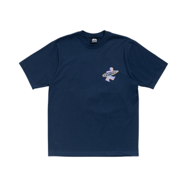 Stussy Dot Surf Puff Print Tee 'Navy'