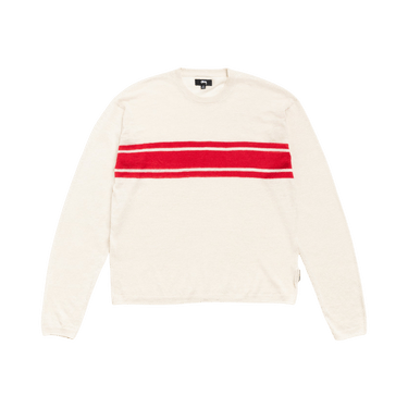Stussy Lightweight Striped Sweater 'Bone'