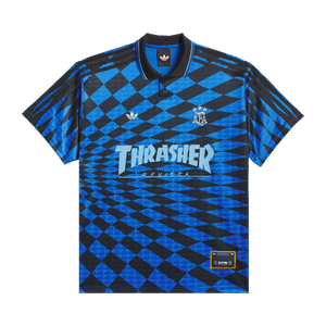 Adidas Argentina x Thrasher Jersey 'Black/Blue'
