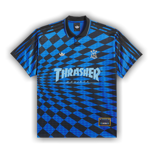 Adidas Argentina x Thrasher Jersey 'Black/Blue'
