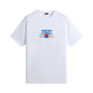 Kith Seoul Classic Logo Tee 'White'