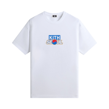 Kith Seoul Classic Logo Tee 'White'