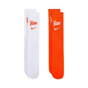 Nike Netherlands x Patta Everyday Essential Crew Socks (2 Pairs) 'White'