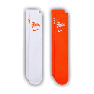 Nike Netherlands x Patta Everyday Essential Crew Socks (2 Pairs) 'White'