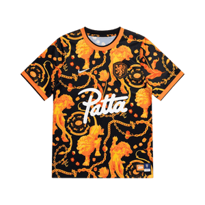 Nike Netherlands x Patta KNVB Pre-Match Jersey 'Black/Orange'