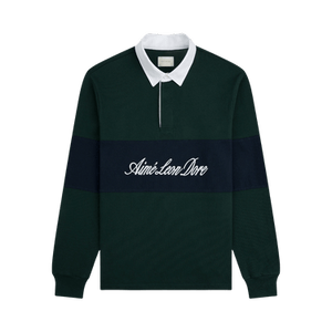 Aimé Leon Dore Script Paneled Rugby 'Pine Grove'