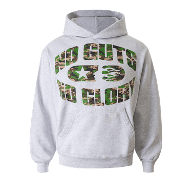 Hellstar No Guts No Glory Hoodie 'Grey'