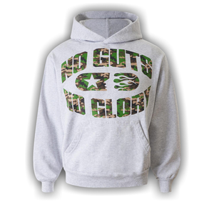 Hellstar No Guts No Glory Hoodie 'Grey'