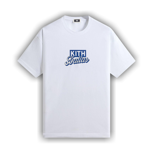 Kith Dallas Classic Logo Tee 'White'