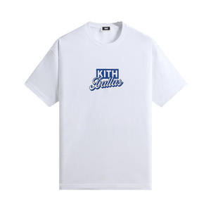Kith Dallas Classic Logo Tee 'White'