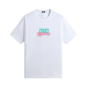 Kith Miami Classic Logo Tee 'White'