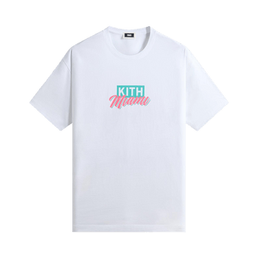 Kith Miami Classic Logo Tee 'White'