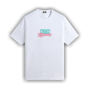 Kith Miami Classic Logo Tee 'White'