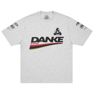 Palace Danke T-Shirt 'Grey Marl'