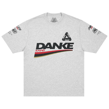 Palace Danke T-Shirt 'Grey Marl'