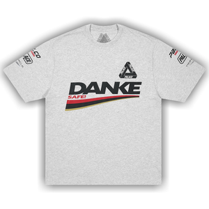 Palace Danke T-Shirt 'Grey Marl'