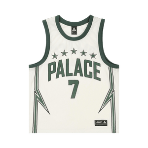 Palace Lightning Basketball Vest 'White/Green'
