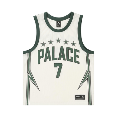 Palace Lightning Basketball Vest 'White/Green'