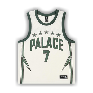 Palace Lightning Basketball Vest 'White/Green'
