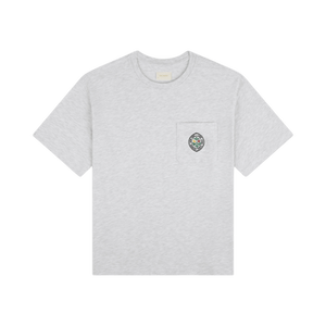 Aimé Leon Dore Botanical Crest Pocket Tee 'Silver Mix'