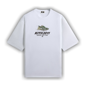 Kith x New Balance 2011 Sketch Jones Tee 'White'