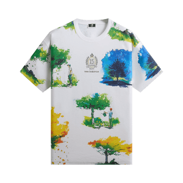 Kith x New Balance Watercolor Quinn Tee 'White'